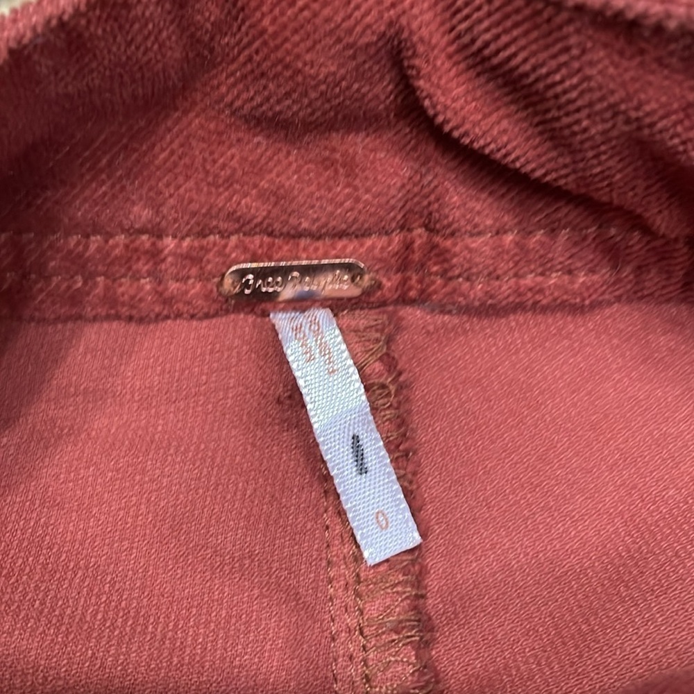 On hold//Free People Burnt Orange Corduroy Pants - Picture 8 of 14
